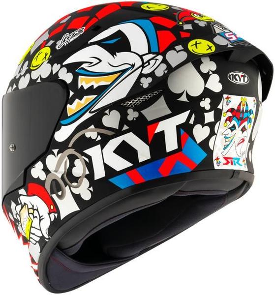 Imagem de Capacete kyt tt-course riccardo rossi 2022 replica brilhante