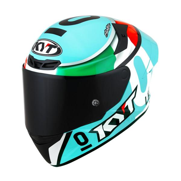 Imagem de Capacete kyt ttcourse dennis foggia replica azul