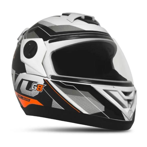 Imagem de Capacete Liberty Evolution 788 G8 Evo Branco Tamanho 56 CAP-717BC - Pro Tork