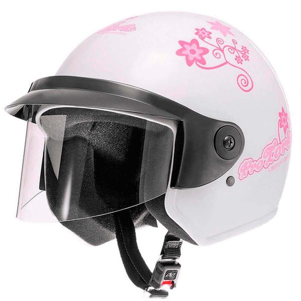 Imagem de Capacete Liberty Three For Girls Branco Tamanho 60 Pro Tork - CAP-55BC