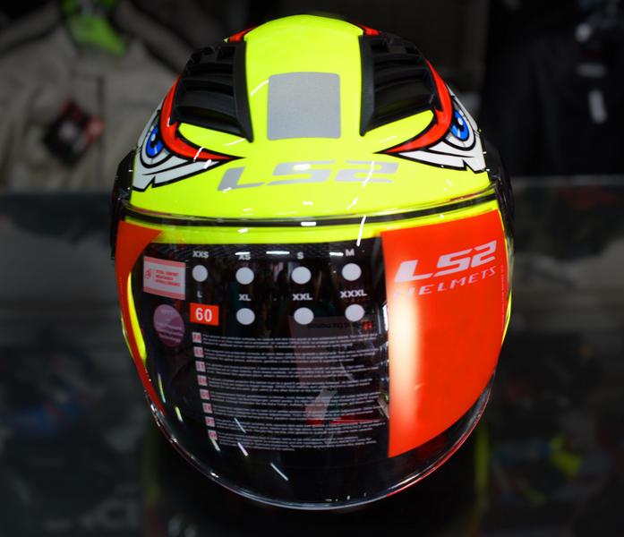 Imagem de Capacete Ls2 Aberto Airflow Of562 Tribal Amarelo