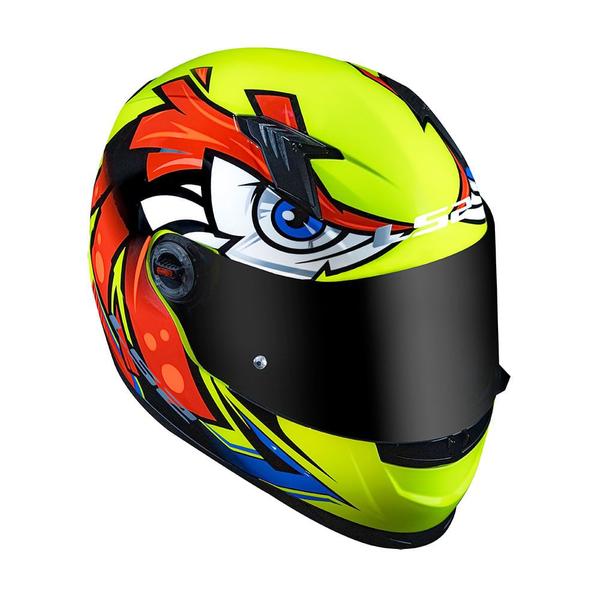 Imagem de Capacete ls2 classic ff358 tribal amarelo