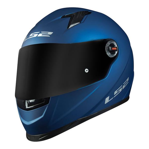 Imagem de Capacete ls2 classic monocolor azul fosco