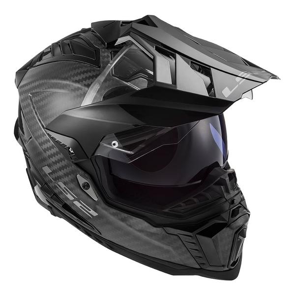 Imagem de Capacete ls2 explorer carbon solid fosco