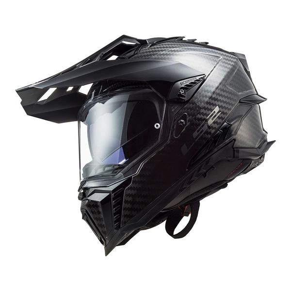 Imagem de Capacete Ls2 Explorer Carbon Solid Preto