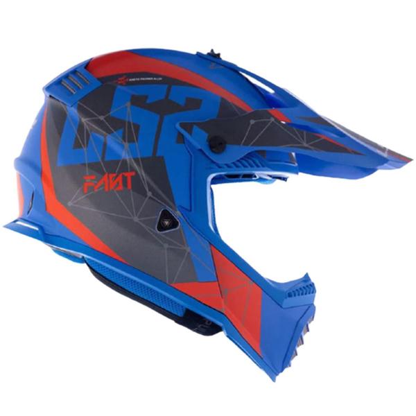 Imagem de Capacete Ls2 Fast Mx437 Alpha Matte - ul - 60 (G)