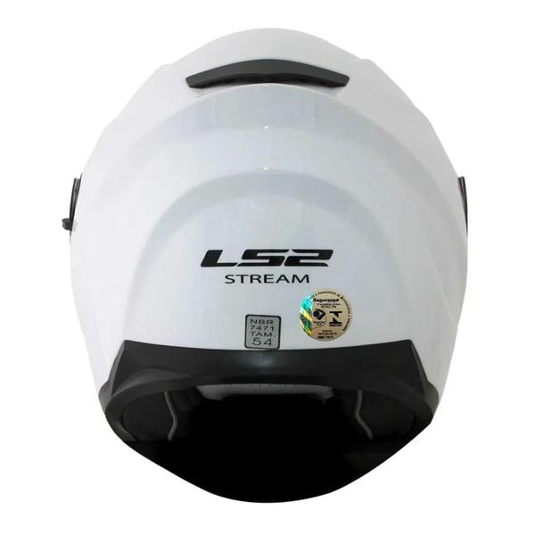 Imagem de Capacete LS2 FF320 Stream Monocolor White