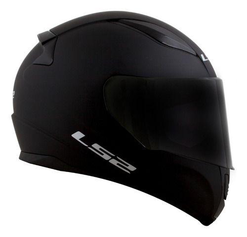 Imagem de Capacete Ls2 Ff353 Monocolor Preto Fosco