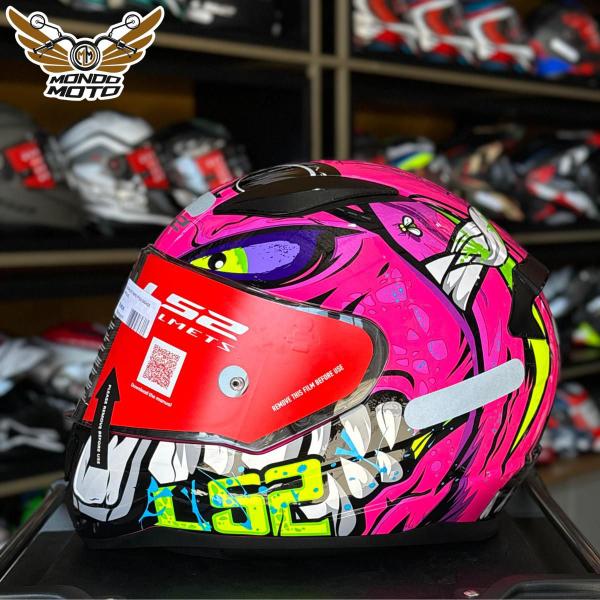 Imagem de Capacete LS2 FF353 Rapid Badass - Roxo 60/L Feminino