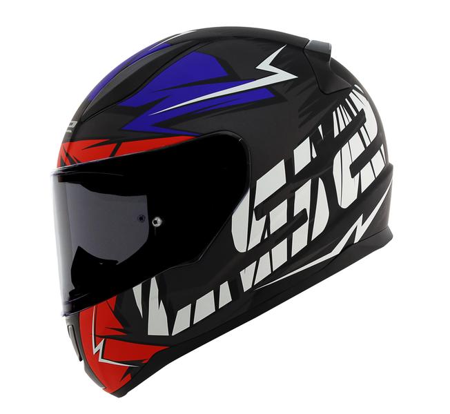 Imagem de Capacete Ls2 Ff353 Rapid Crypt Preto Fosco Cinza Caveira