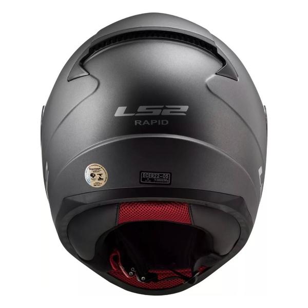 Imagem de Capacete LS2 FF353 Rapid Monocolor Matte Titanium