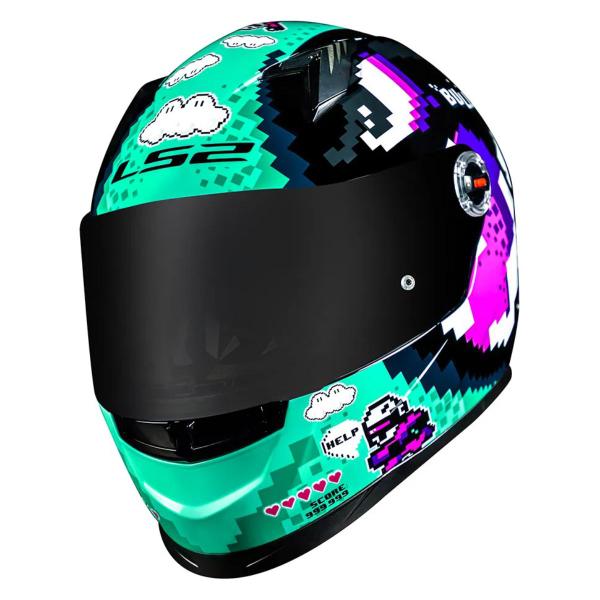 Imagem de Capacete LS2 FF358 Bullet Black Blue