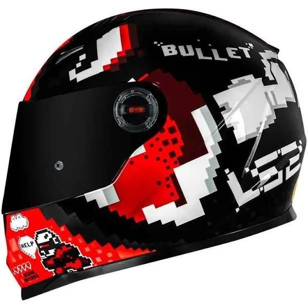 Imagem de Capacete Ls2 Ff358 Bullet Black / Red