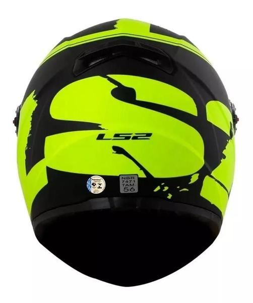 Imagem de Capacete LS2 FF358 Fluo Matte Black Hi-Visylw