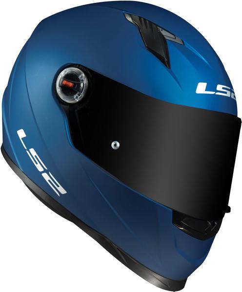 Imagem de Capacete Ls2 Ff358 Monocolor Matt Fosco Azul Blue