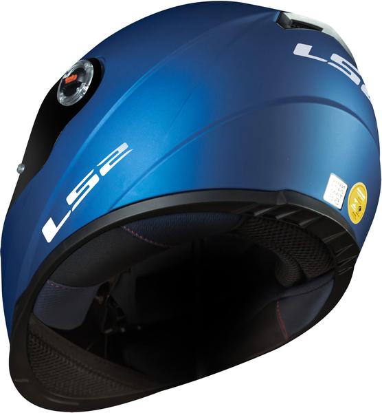 Imagem de Capacete Ls2 Ff358 Monocolor Matt Fosco Azul Blue