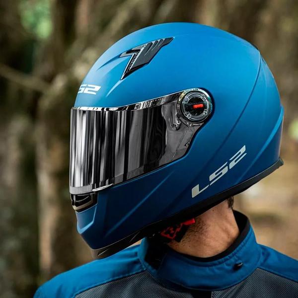 Imagem de Capacete LS2 FF358 Monocolor Matte Blue