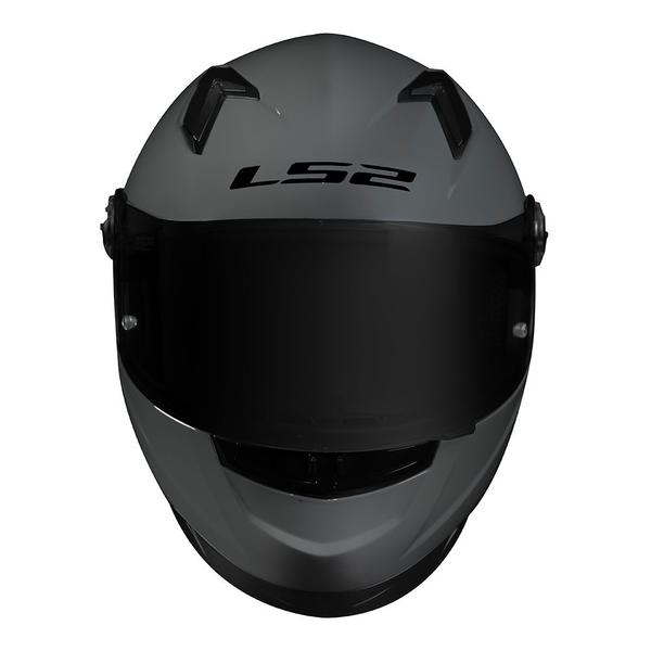 Imagem de Capacete LS2 FF358 Monocolor Nardo Grey Cinza Brilhante Masculino e Feminino