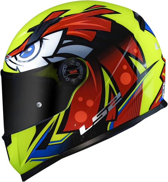 Imagem de Capacete Ls2 Ff358 Original Amarelo Tribal Yellow + Viseira Fume