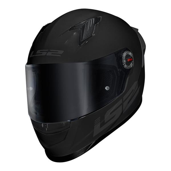 Imagem de Capacete LS2 FF358 S Monocolor Preto Brilhante Com Spoiler