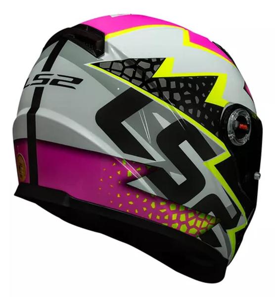 Imagem de Capacete LS2 FF358 SPEEDY White/Pink