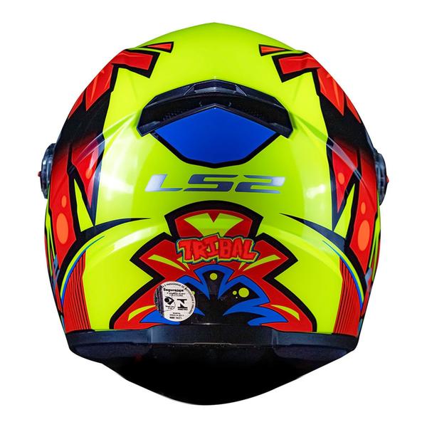 Imagem de Capacete LS2 FF358 Tribal Amarelo