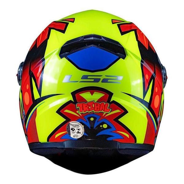 Imagem de Capacete Ls2 Ff358 Tribal Yellow Amarelo