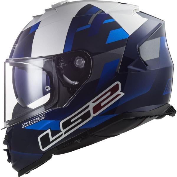 Imagem de Capacete Ls2 Ff800 Storm John Mcphee ul Branco Tamanho:60