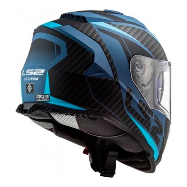 Imagem de Capacete ls2 ff800 storm racer matte blk/blue