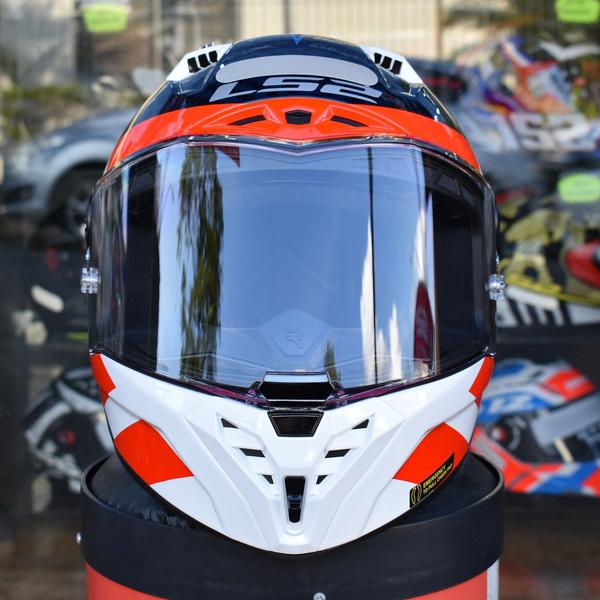 Imagem de Capacete Ls2 Ff805 Thunder C Alliance Carbono Moto Esportivo