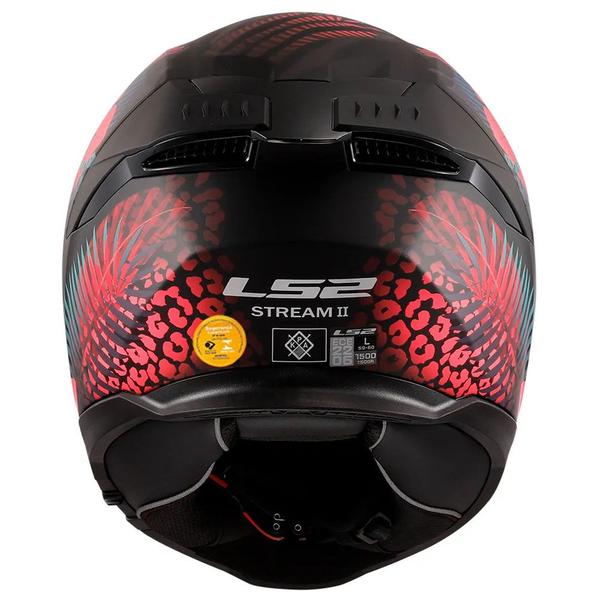 Imagem de Capacete LS2 FF808 Stream 2 Jungle Preto/Rosa/ Azul