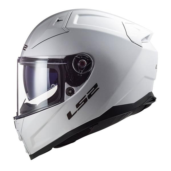 Imagem de Capacete ls2 ff811 vector 2 monocolor branco brilhante + pinlock