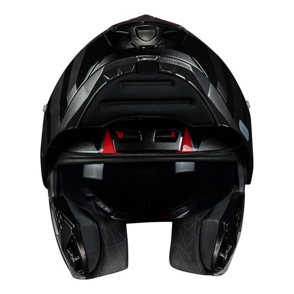 Imagem de Capacete Ls2 FF902 Scope Hamx Preto e Vermelho