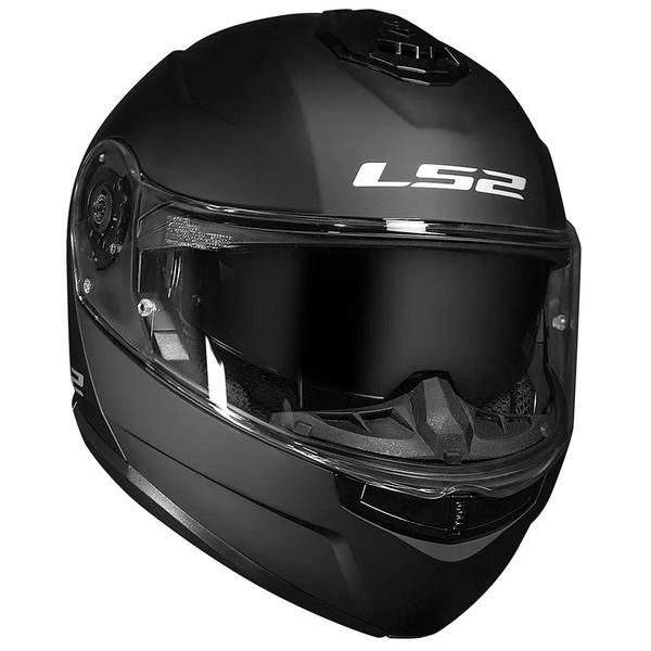 Imagem de Capacete LS2 FF908 Strobe 2 Monocolor Preto Fosco