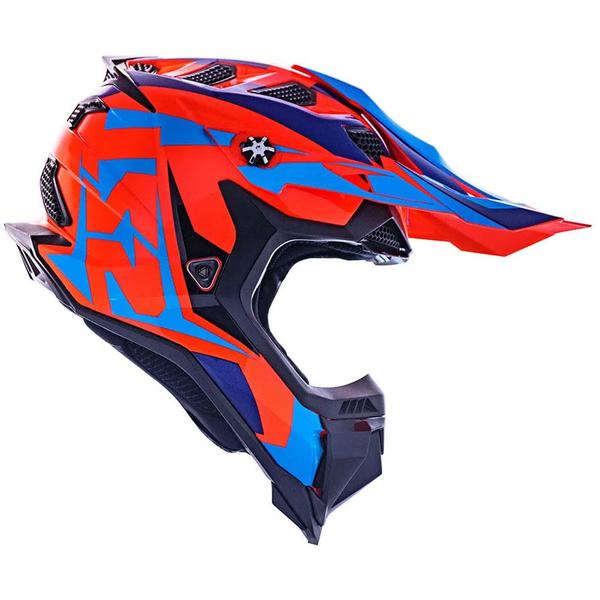 Imagem de Capacete LS2 MX700 Subverter Evo Nimble Preto/Azul/Laranja 