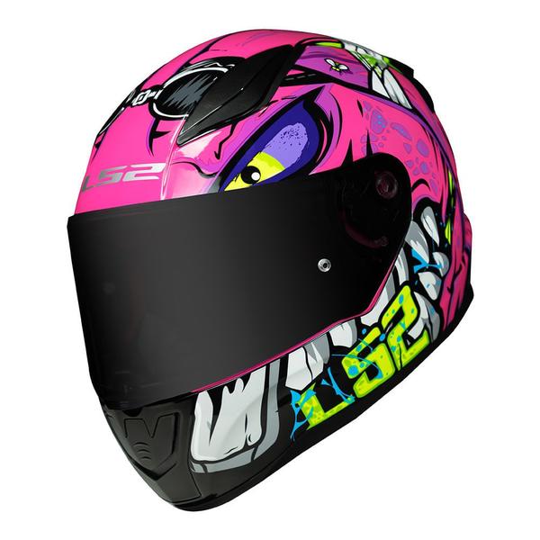 Imagem de Capacete ls2 rapid badass rosa