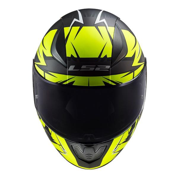 Imagem de Capacete ls2 rapid cromo amarelo