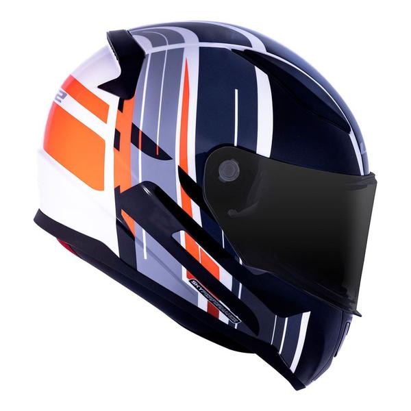 Imagem de Capacete ls2 rapid flag preto