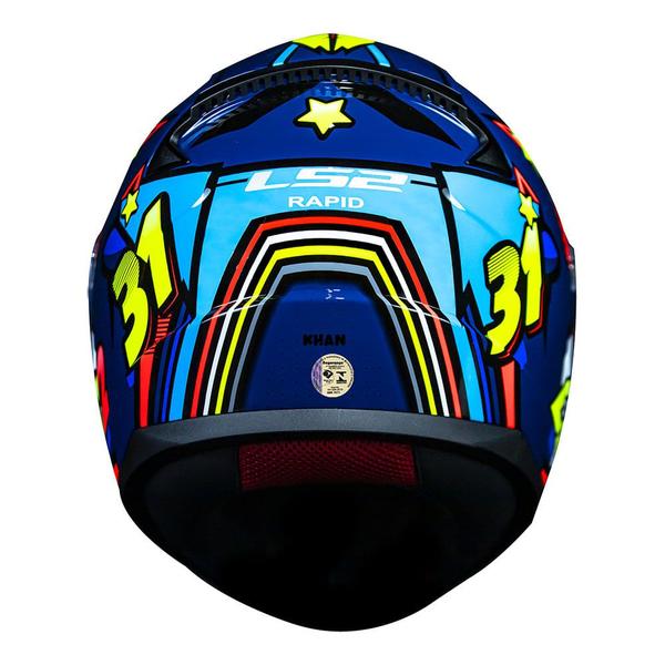 Imagem de Capacete ls2 rapid khan amarelo