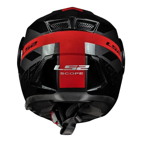 Imagem de Capacete LS2 Scope FF902 Hamr Black Red