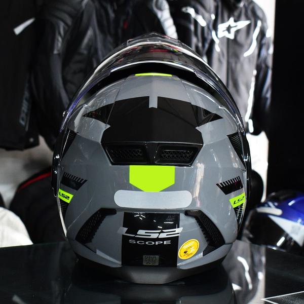 Imagem de Capacete Ls2 Scope Ff902 Max Escamoteavel Robocop Articulado