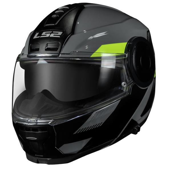 Imagem de Capacete Ls2 Scope Ff902 Max Escamoteavel Robocop Articulado