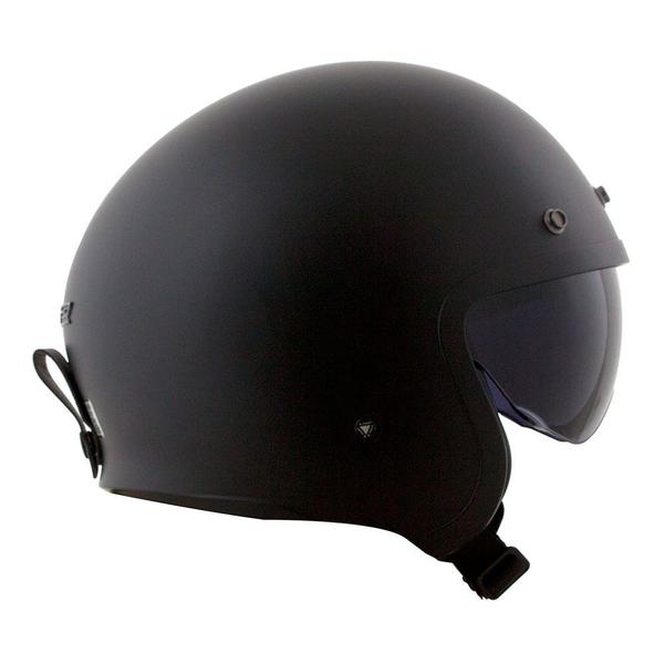 Imagem de Capacete ls2 spitfire monocolor preto fosco