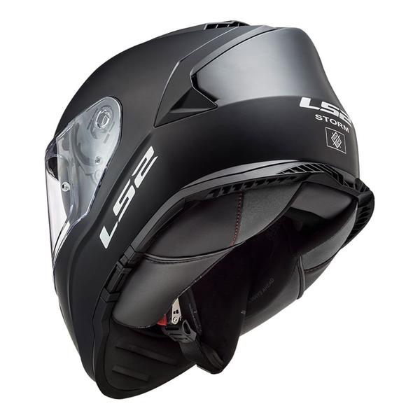 Imagem de Capacete LS2 Storm FF800 Monocolor Preto Fosco