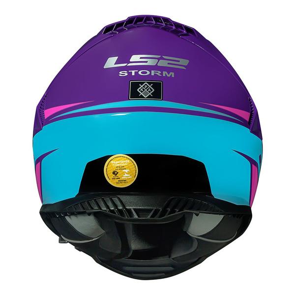 Imagem de Capacete ls2 storm fist roxo