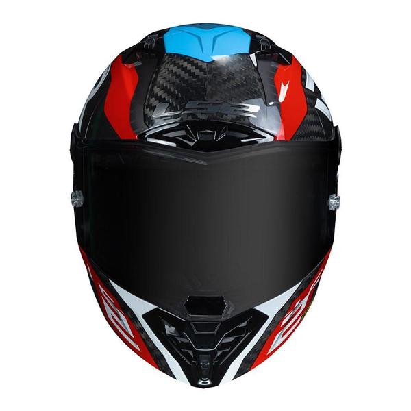 Imagem de Capacete LS2 Thunder Carbon Leve e Resistente - Preto