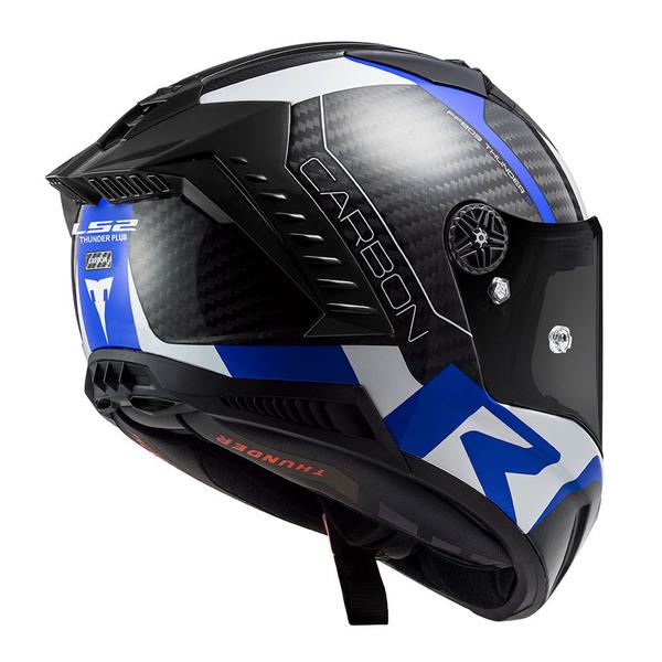 Imagem de Capacete ls2 thunder carbon racing 1 azul