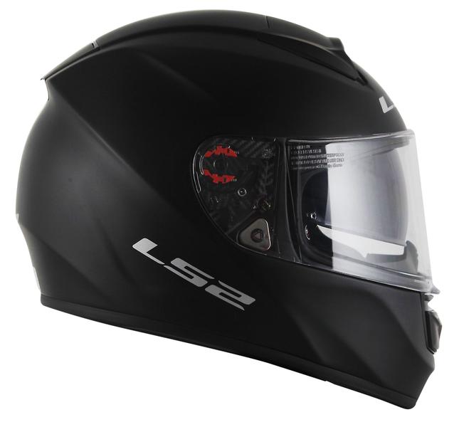 Imagem de Capacete Ls2 Vector ff397 Monocolor Preto Fosco