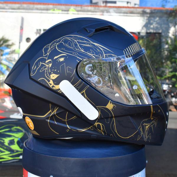 Imagem de Capacete Masculino Airoh Connor Titan Esportivo Moto Preto