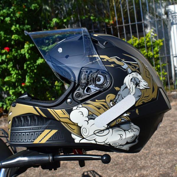 Imagem de Capacete Masculino Airoh Connor Zeus Esportivo Moto Preto